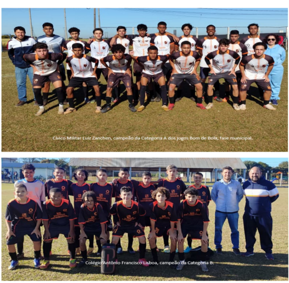 Sarandi conhece campeões da fase municipal dos Jogos Bom de Bola nas categorias A e B